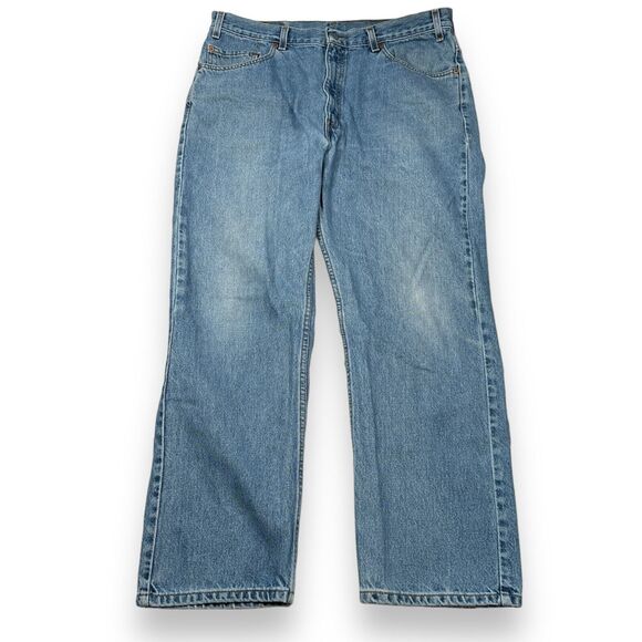 Vintage Levi's 505 Jeans Men's 38 x 30 Blue Denim Y2K Straight Red Tab Cotton - Picture 1 of 9